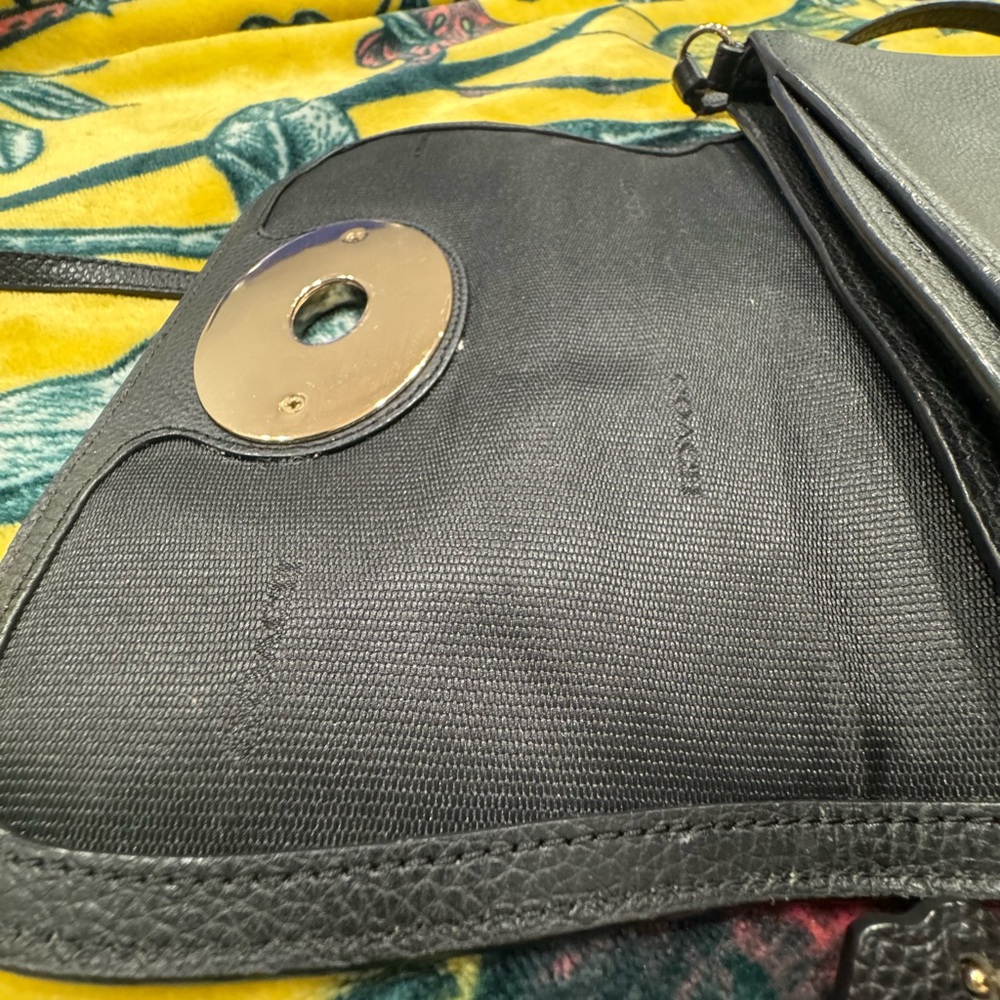 COACH Black Leather Crossbody Bag - Picture 10 of 16